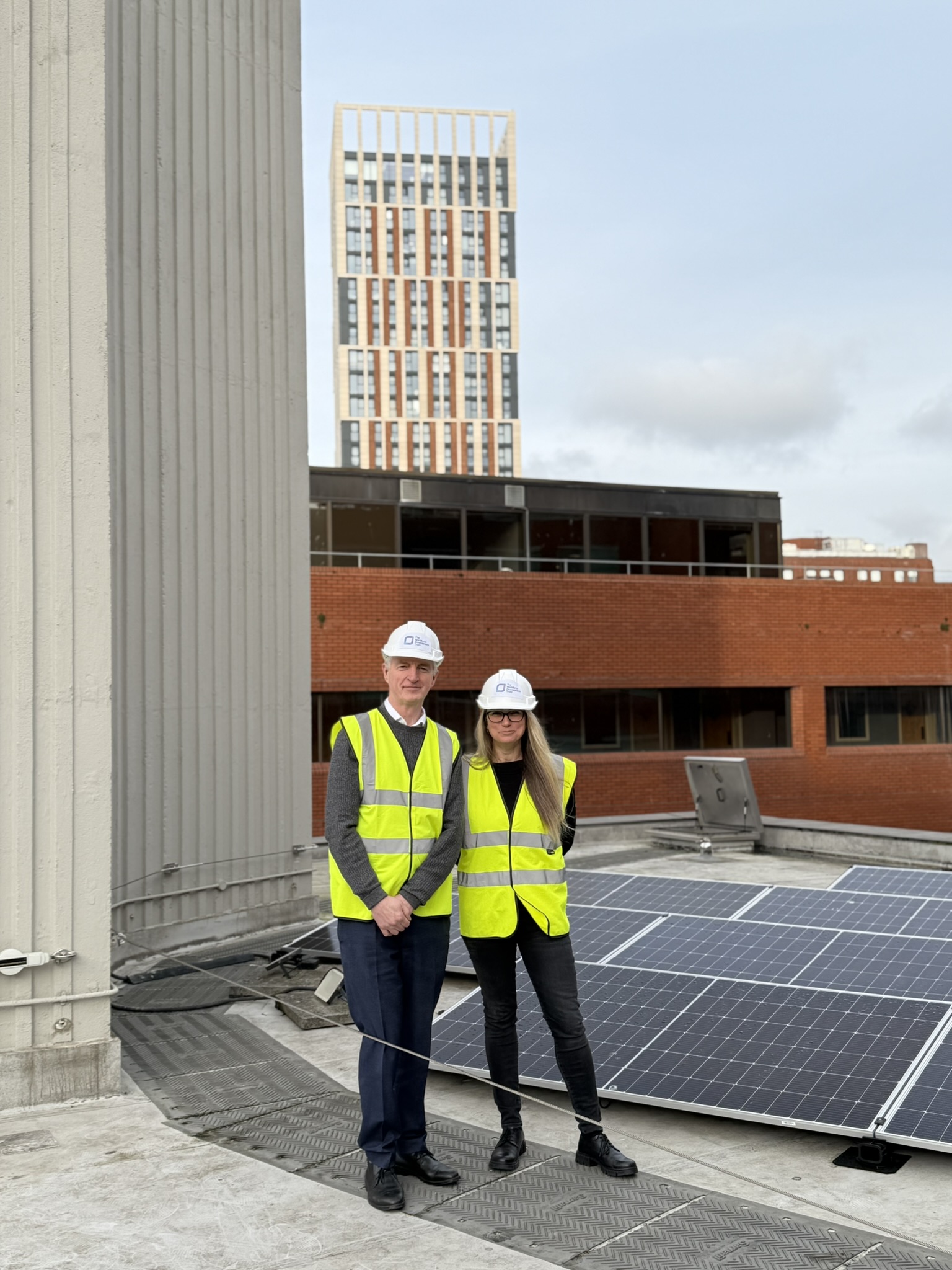 John Rogers (CEO) and Kristina Griffiths (Carbon Reduction Lead