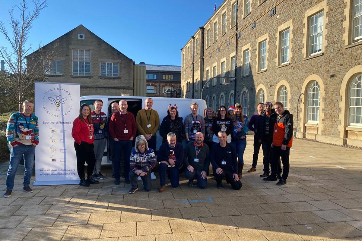 Wiltshire residents lucky enough to have found a new phone, tablet, or laptop under the tree on Christmas morning are being invited to donate the tech they replaced to Wiltshire Digital Drive.