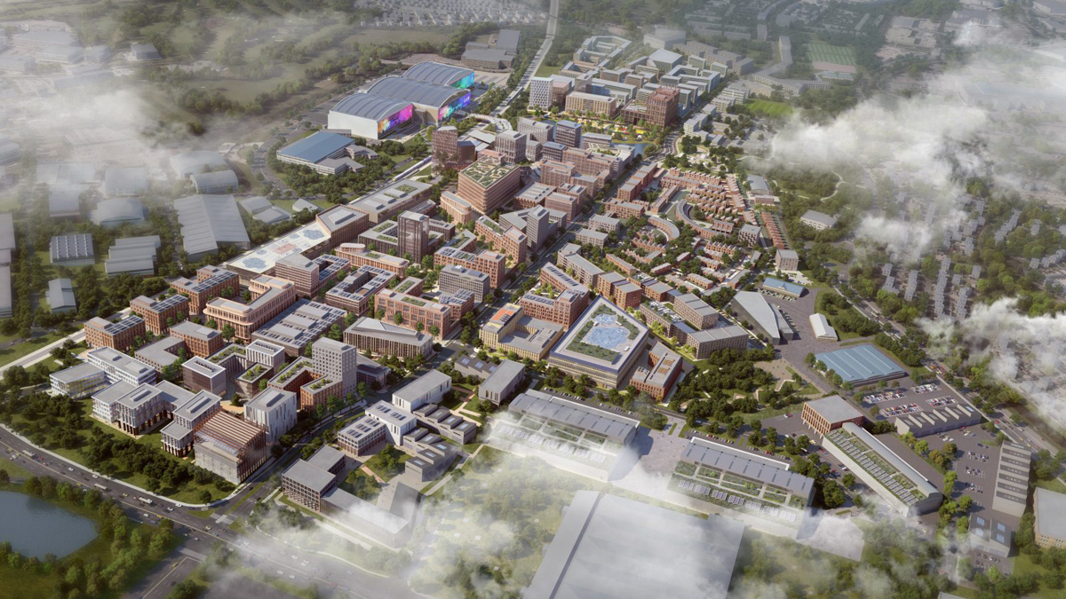 A £2 billion new town development on the edge of Bristol has been formally launched by the prime minister of Malaysia.