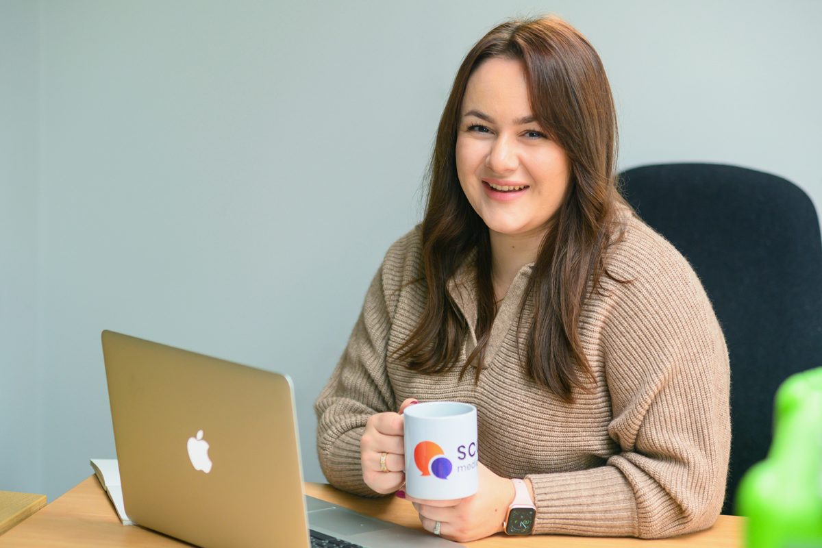 Media consultant Lauren Roberts is marking a year since she changed careers and joined her stepmother at Swindon-based Scott Media.