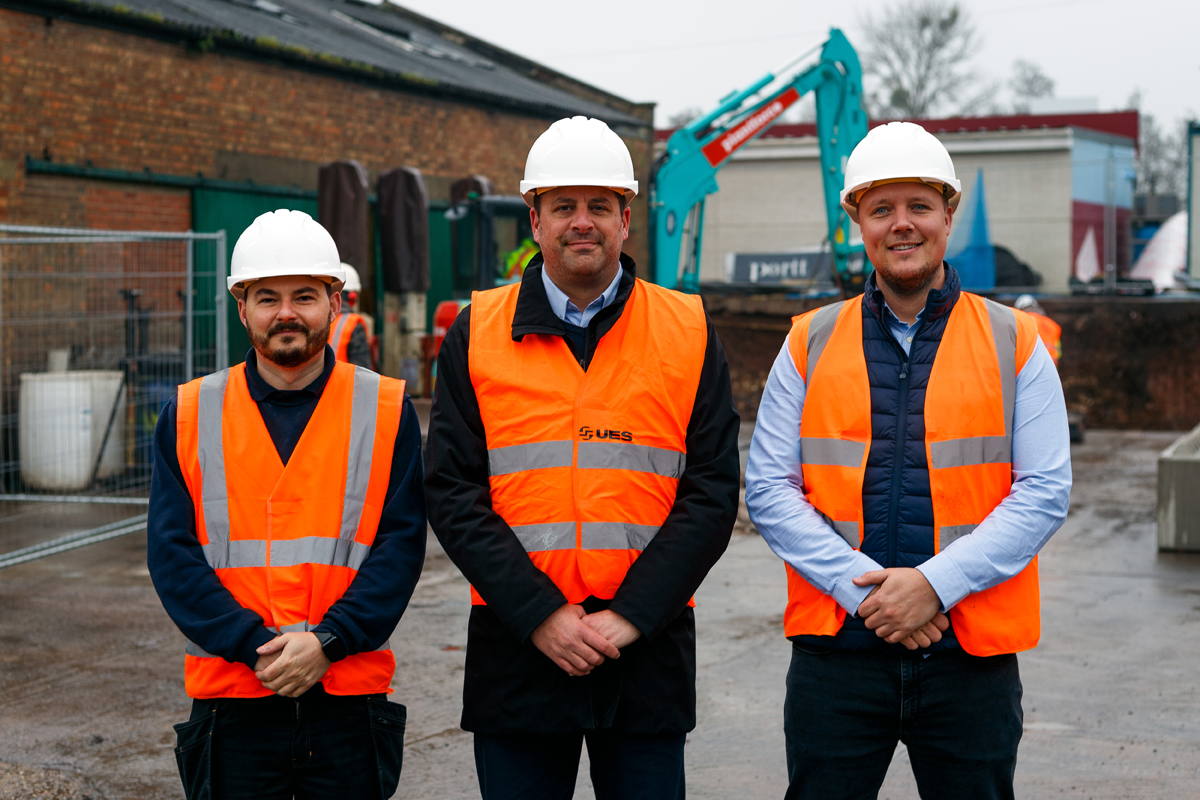 Bristol sustainability engineers Unitary Engineering Services (UES) have started work on one of their largest projects to date – the electrification of the First Bus depot in Taunton.