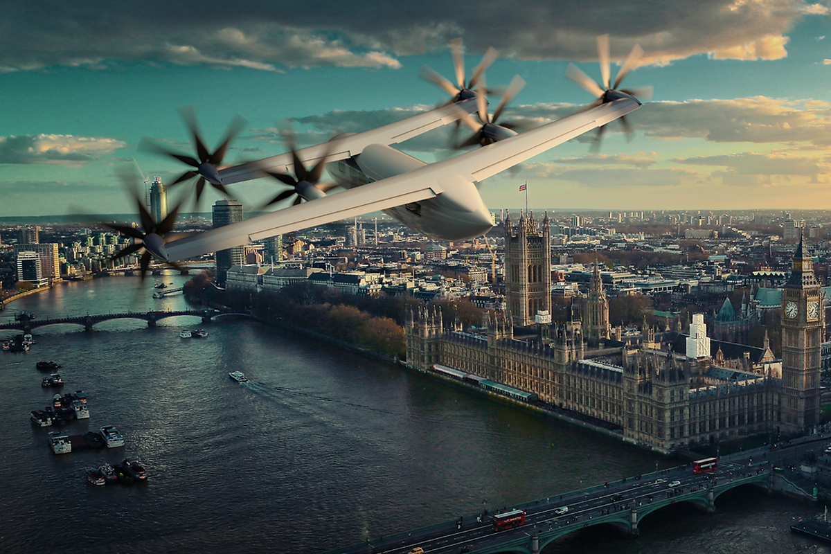 A Bristol-based firm developing a 30-seat electric 'flying taxi' has teamed up with a US firm to further its ambitions.