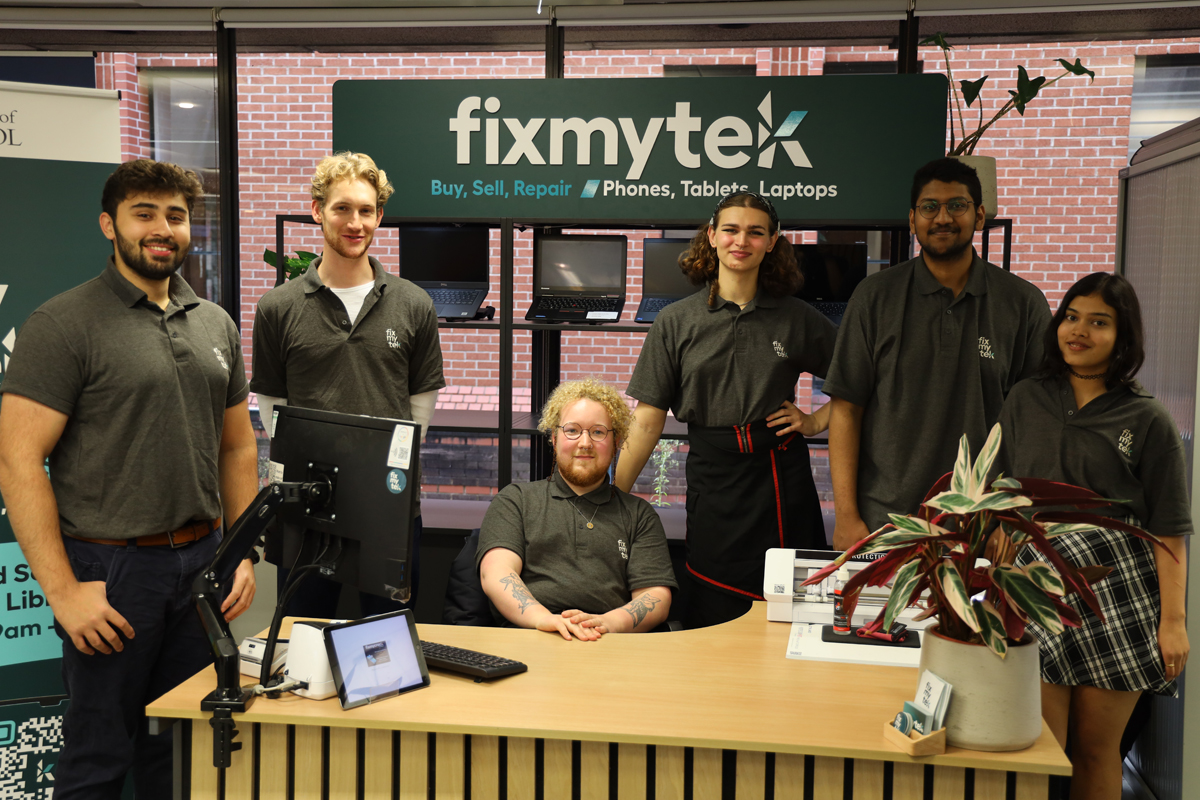 He went to university to study astrophysics, but left with a fledgling business. Now his tech recycling company employs 17 people.