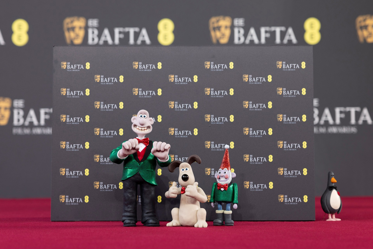 Bristol-based animation company Aardman Studios has scooped two Bafta awards for the latest feature-length outing for modelling clay icons Wallace and Gromit.