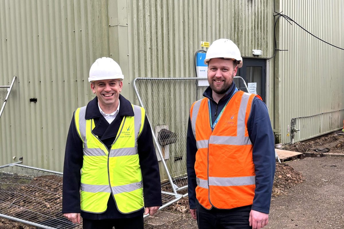 A new Green Skills Innovation Centre at Wiltshire College & University Centre’s Lackham campus is being developed to give workers in the construction industry the skills required to make homes more sustainable.