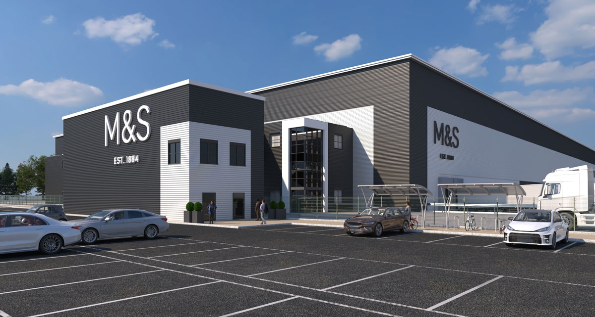 Work is set to begin on a giant logistics hub for M&S in Bristol following a £74 million land deal - the largest forward funding deal in the UK in the past 18 months.