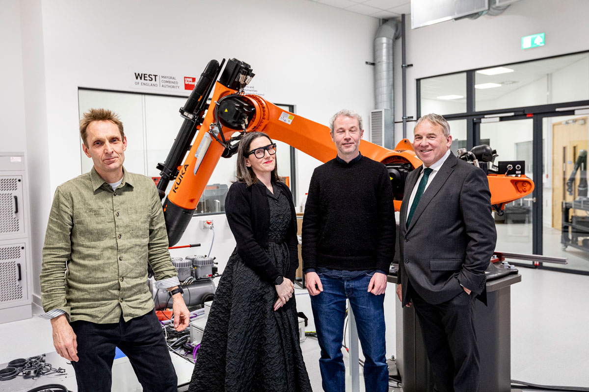 Steve West and lead researchers