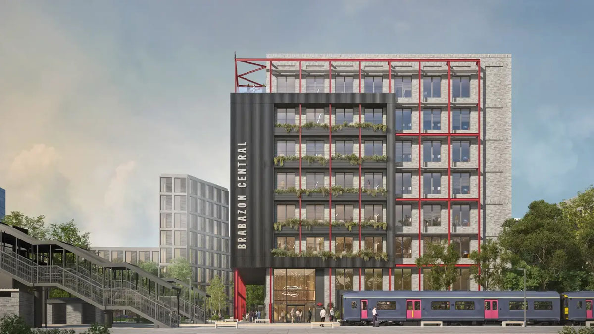 Plans have been submitted for a landmark office building at Brabazon, the massive housing and commercial development on the former Filton Airfield in Bristol.