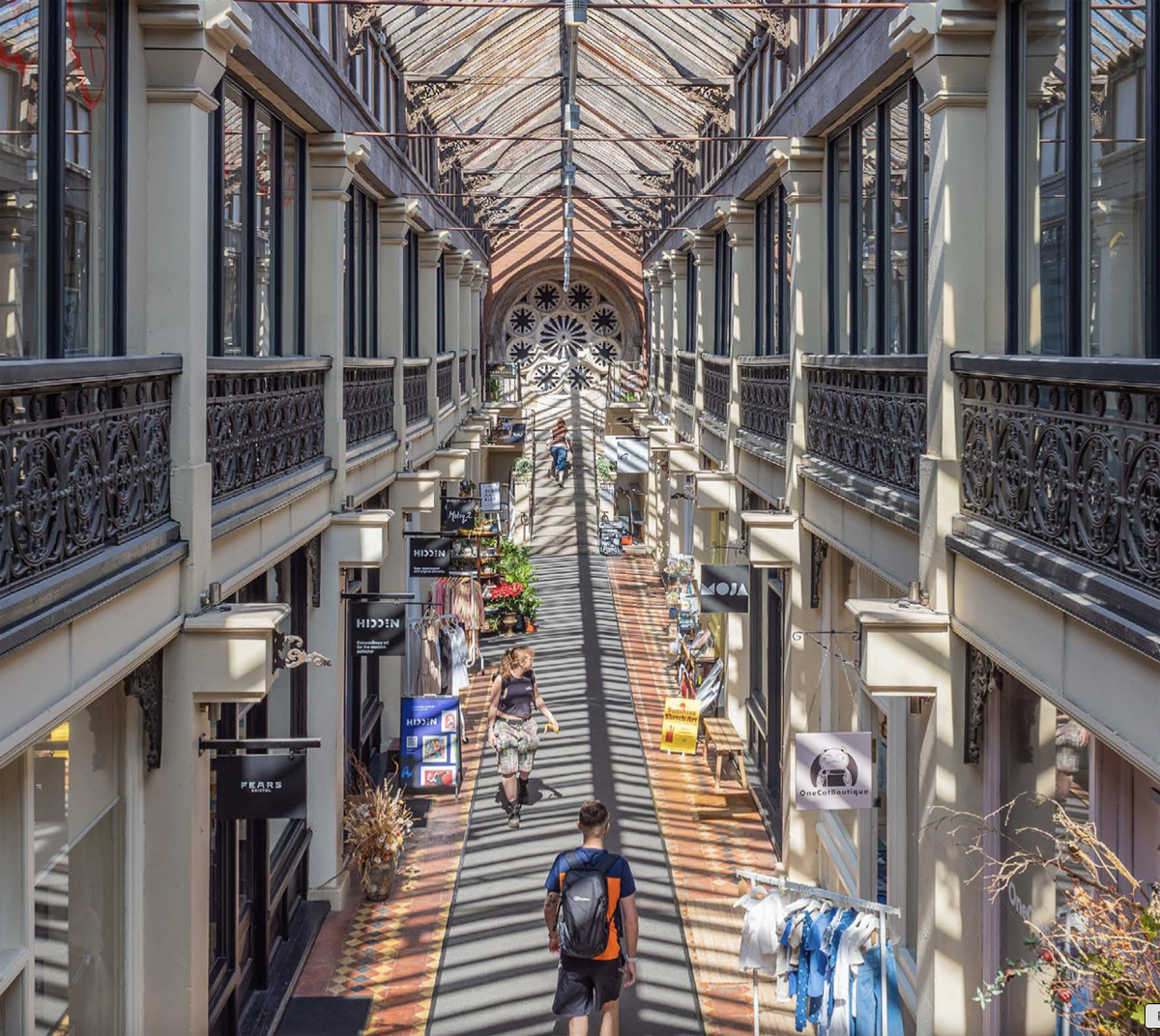A Victorian shopping arcade in trendy Clifton Village has come to the market, with a guide price of £4.6 million.