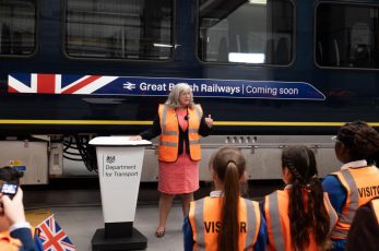 A rail service that operates in Wiltshire and Berkshire will become the first to be re-nationalised, the government announced on Sunday.