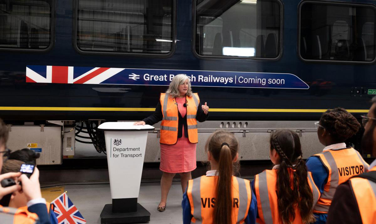 A rail service that operates in Wiltshire and Berkshire will become the first to be re-nationalised, the government announced on Sunday.