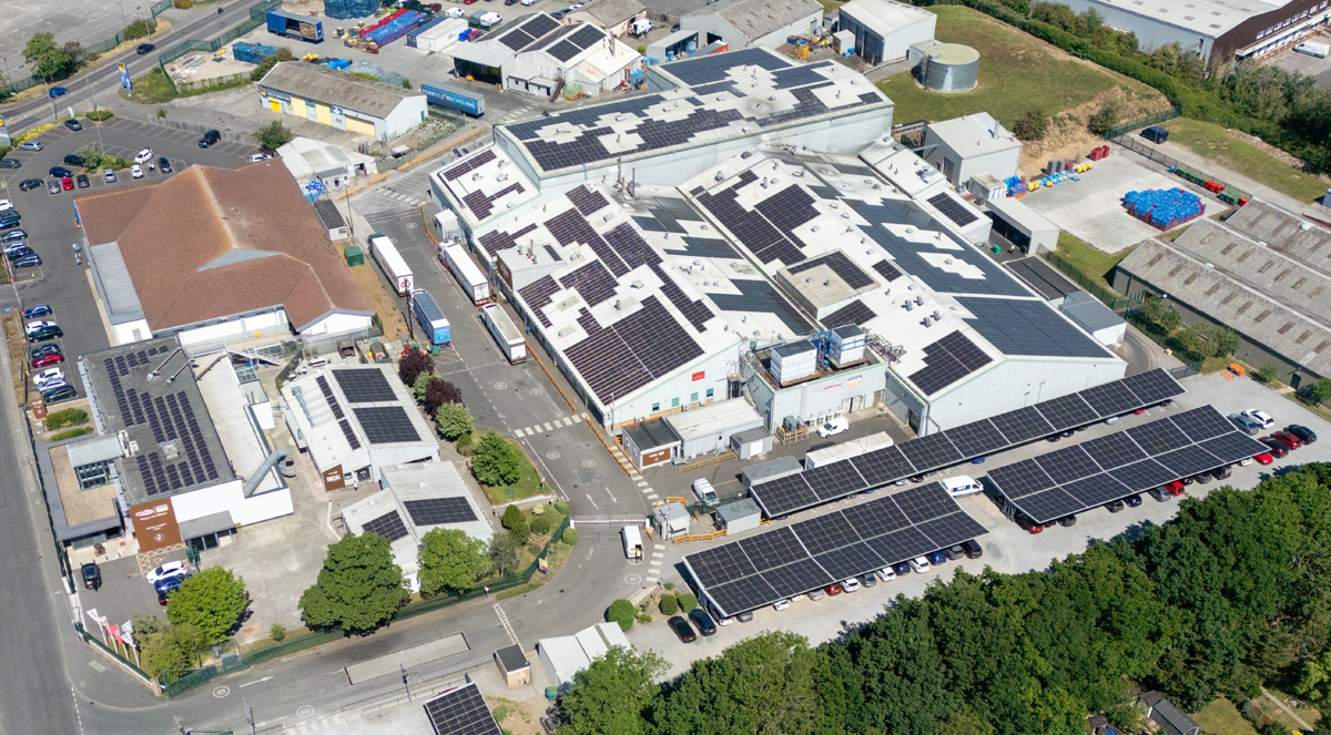 Frozen food firm apetito has completed a major installation project to increase the number of solar panels across its main manufacturing site in Trowbridge.