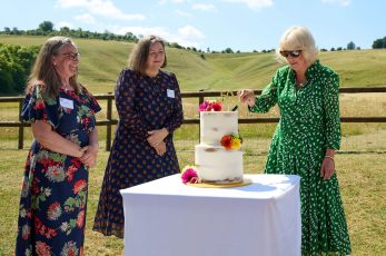 The Queen paid a visit to Wiltshire today (Thursday) to help Wiltshire and Swindon Community Foundation – the UK's oldest community foundation – celebrate its 50th anniversary.