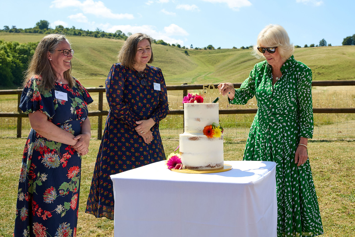 The Queen paid a visit to Wiltshire today (Thursday) to help Wiltshire and Swindon Community Foundation – the UK's oldest community foundation – celebrate its 50th anniversary.