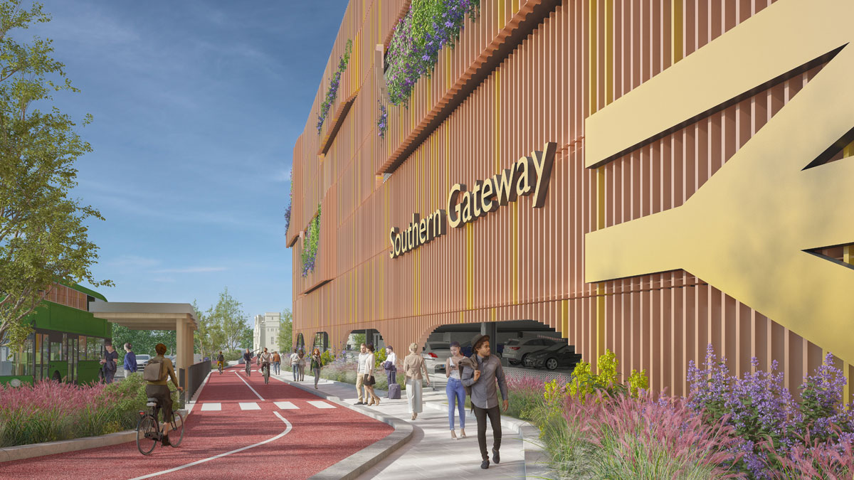 Detailed proposals for the new ‘Southern Gateway’ at Bristol Temple Meads station have been submitted as a planning application to Bristol City Council, in a major milestone for the Bristol Temple Quarter project.