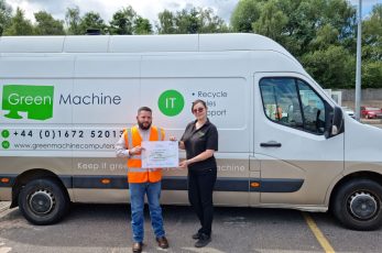 Tech recycling firm Green Machine has teamed up with West Berkshire Council and waste management firm Veolia to launch a new electrical reuse scheme at Household Waste Recycling Centres in the district.