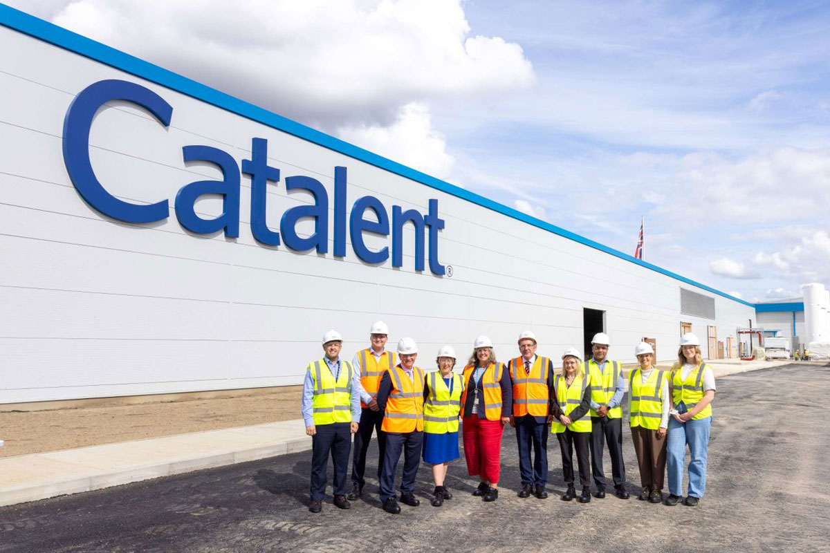 Pharmaceutical firm Catalent is planning to expand its Swindon operation.