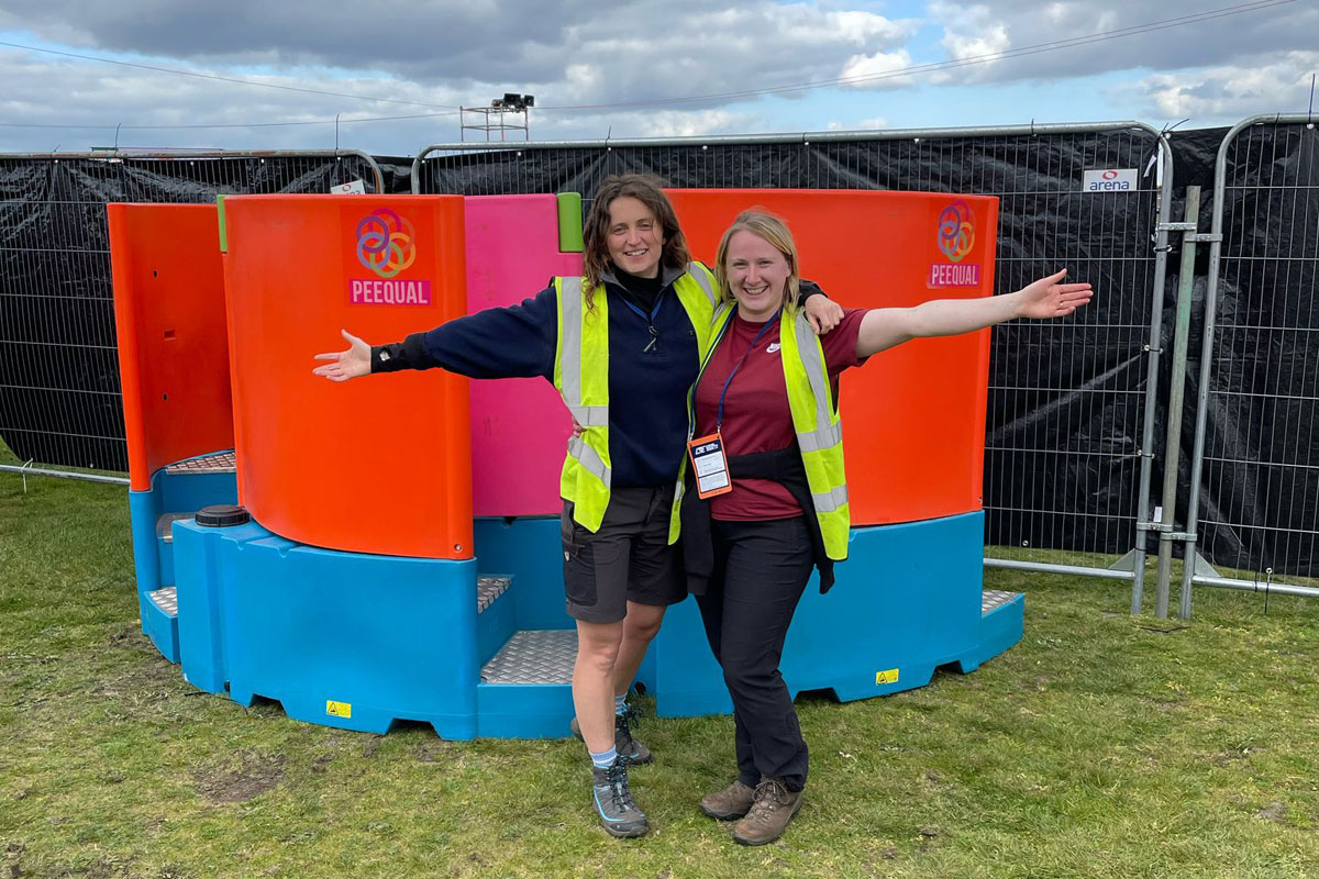 Women’s urinals will soon be at events in Europe, the US and Australia after Bristol startup PEEQUAL raised £925,000.