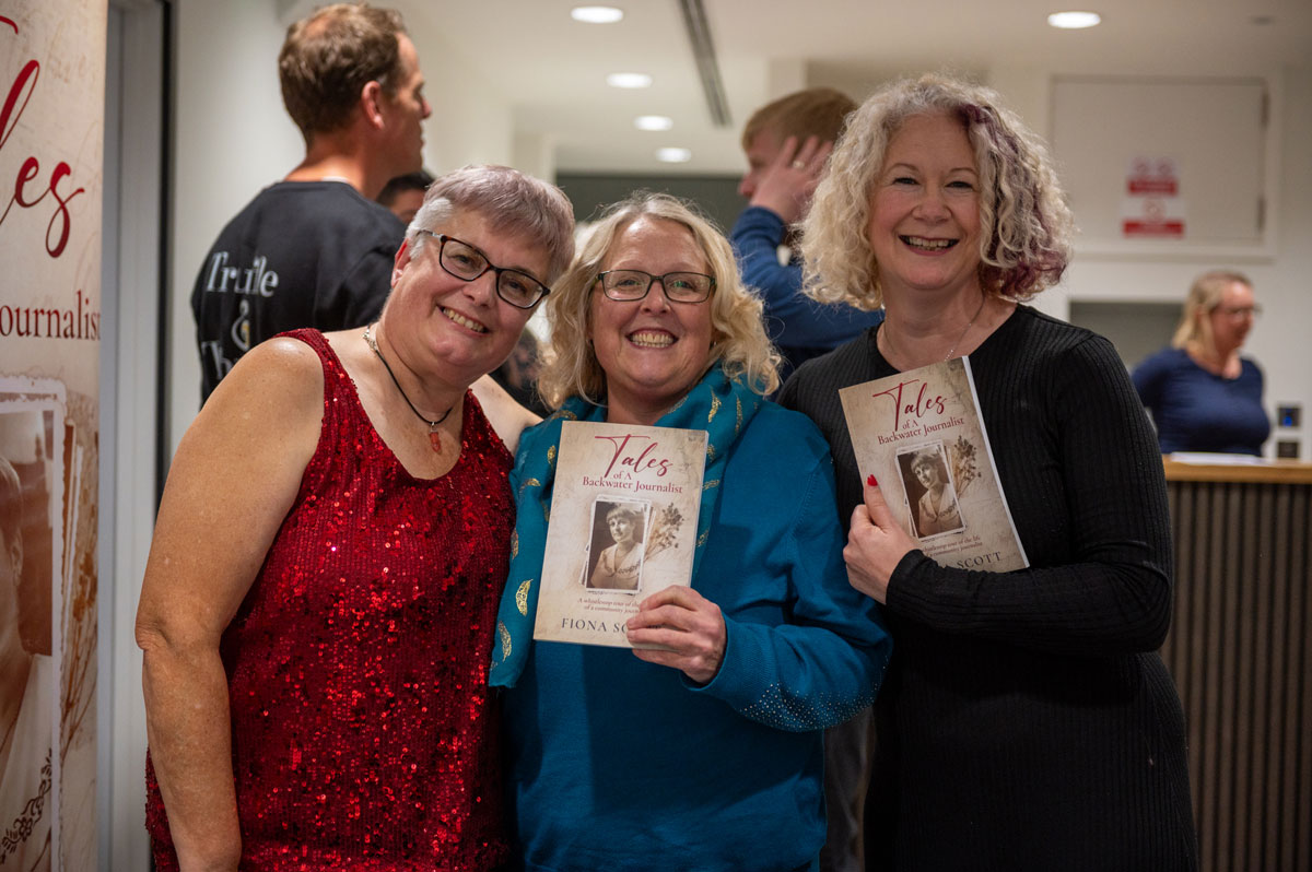 Swindon PR guru Fiona Scott has turned back the clock for her second book, to explore her life in newspaper journalism.