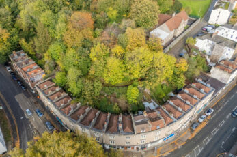 A historic terrace of 21 individual properties - including shops and two pubs - has been brought to market by commercial property consultancy Hartnell Taylor Cook.