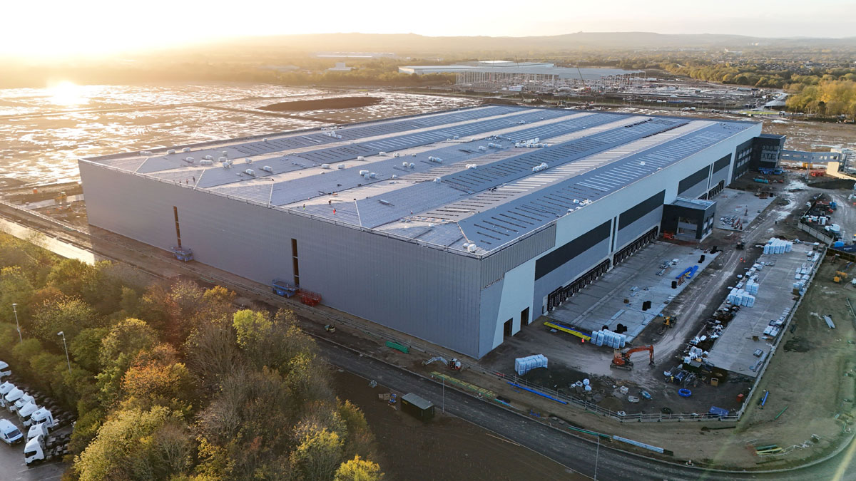 Building firm McLaren Construction has given an update on its work at Panattoni Park in Swindon – the former Honda manufacturing plant.