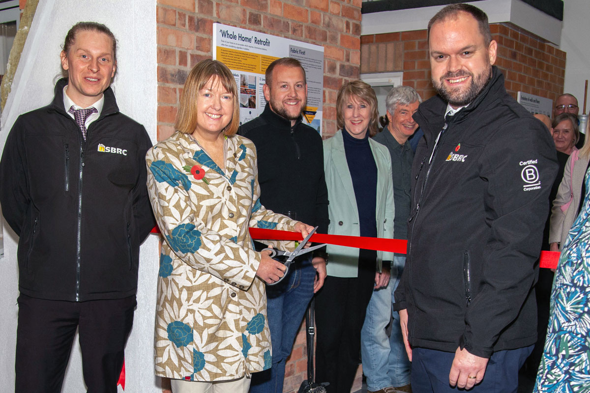 A new Retrofit Zone has opened at the National Self Build & Renovation Centre in Swindon.