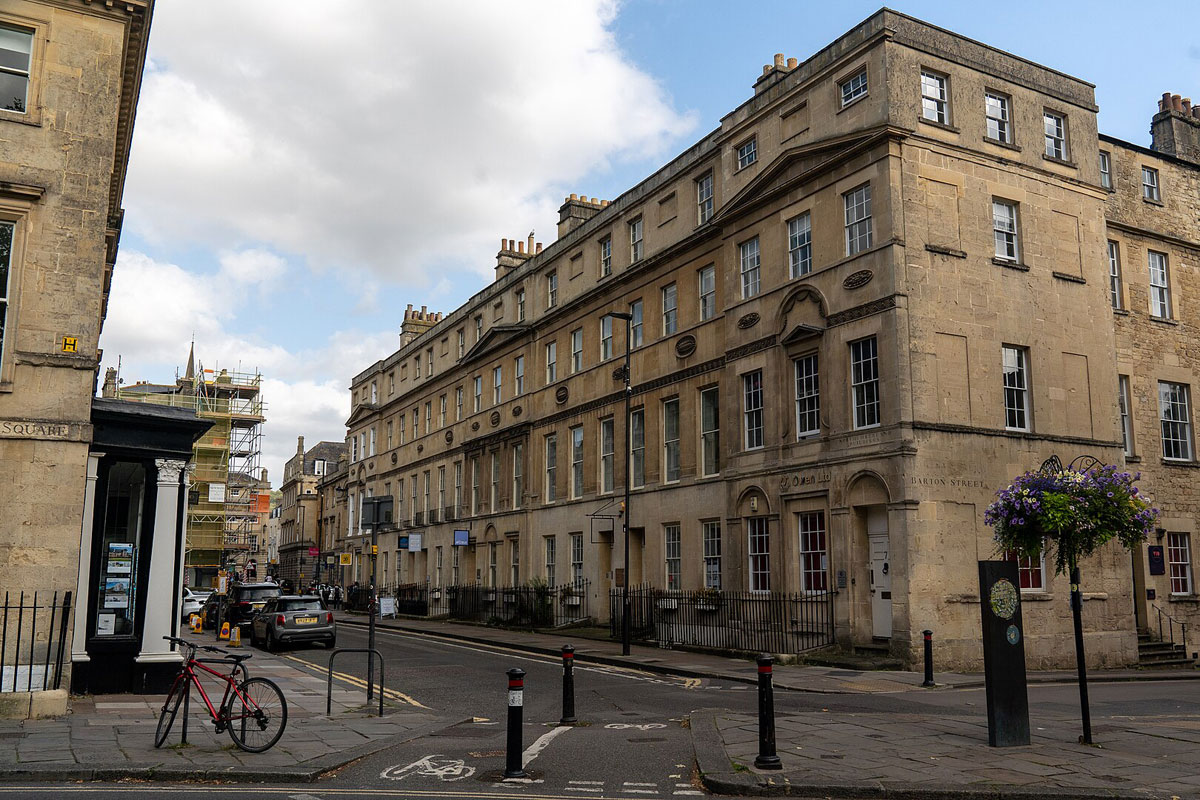 Two Bath companies have been fined a total of £190,000 for unauthorised work to a Grade I listed building in Bath.