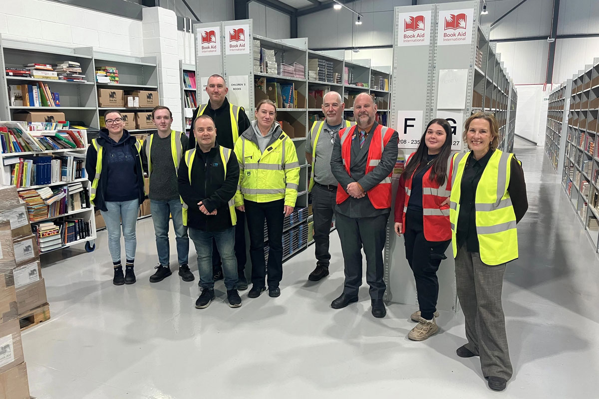 A leading charity dedicated to improving access to books and learning has chosen Swindon as its new base.