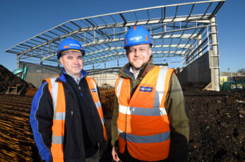 Work has started on a new waste transfer station in an industrial estate on the southern edge of central Bristol.