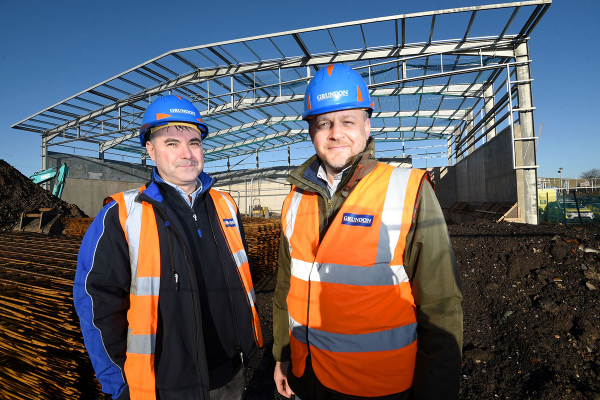 Work has started on a new waste transfer station in an industrial estate on the southern edge of central Bristol.