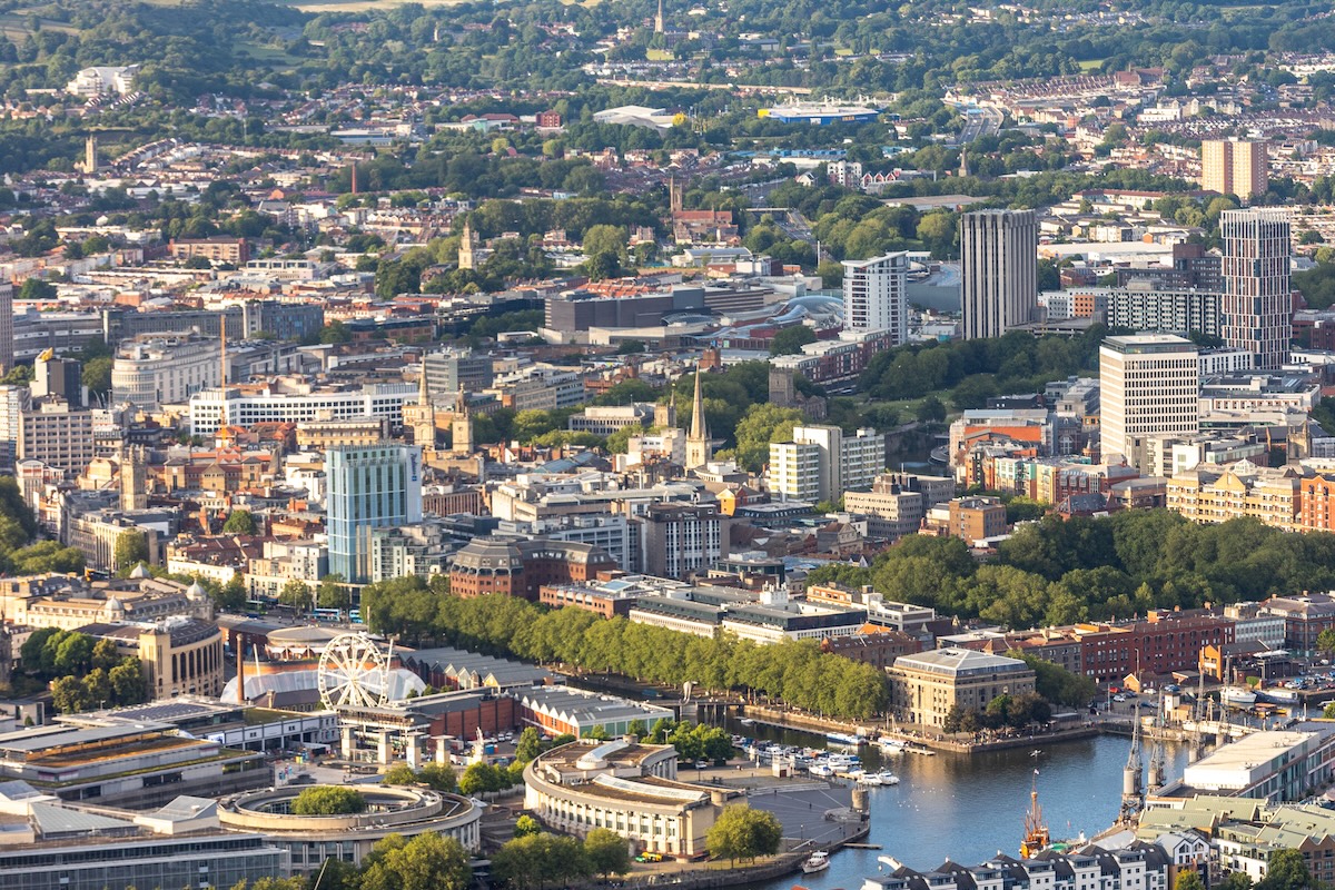 A shortage of office space in Bristol is leading to soaring rents, according to a new report.