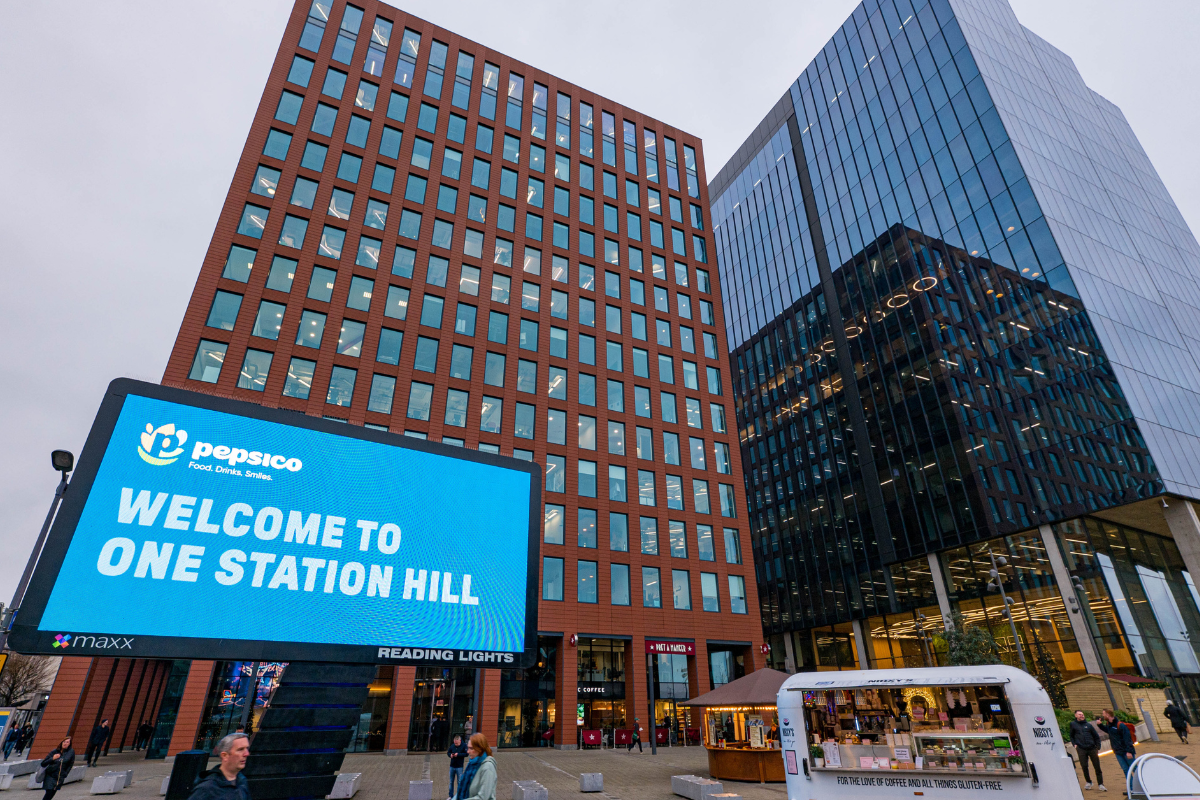 Snacks giant PepsiCo has moved its Reading base to a new town centre location.
