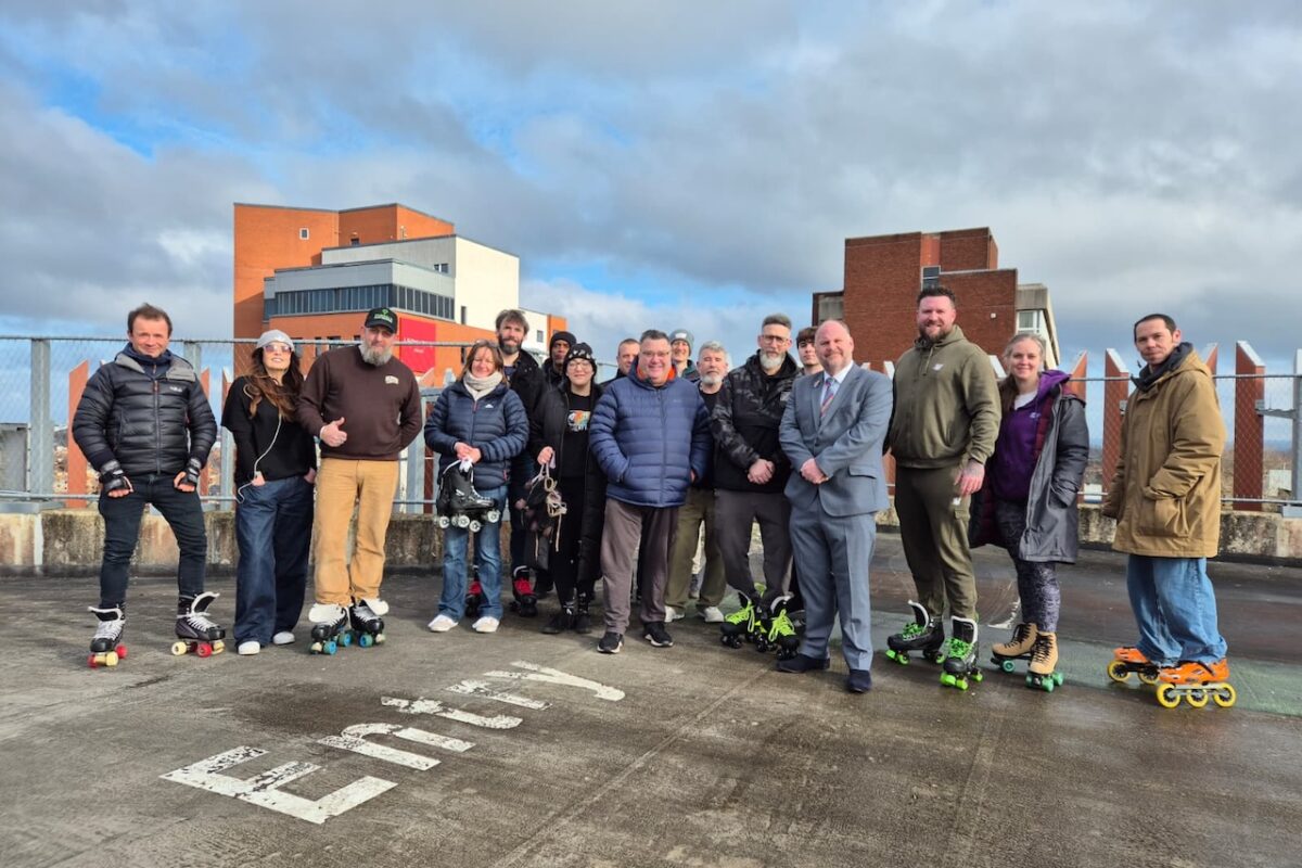 Roller skaters could soon be taking their skills to great heights thanks to an innovative proposal to transform underused space at a multi-storey car park in Swindon.