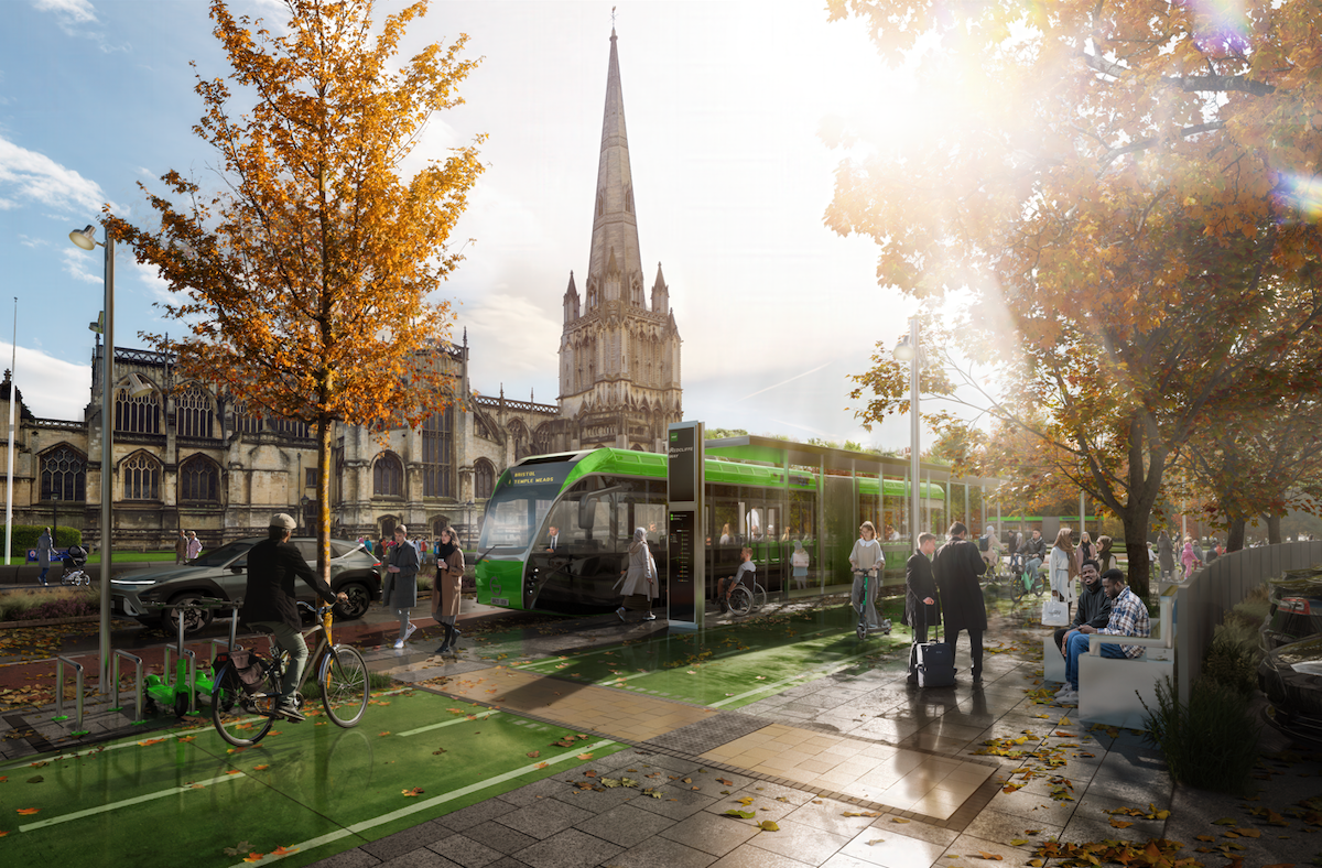 New airport links and a European-style mass transit network have been unveiled as part of the West of England's new Transport Vision.