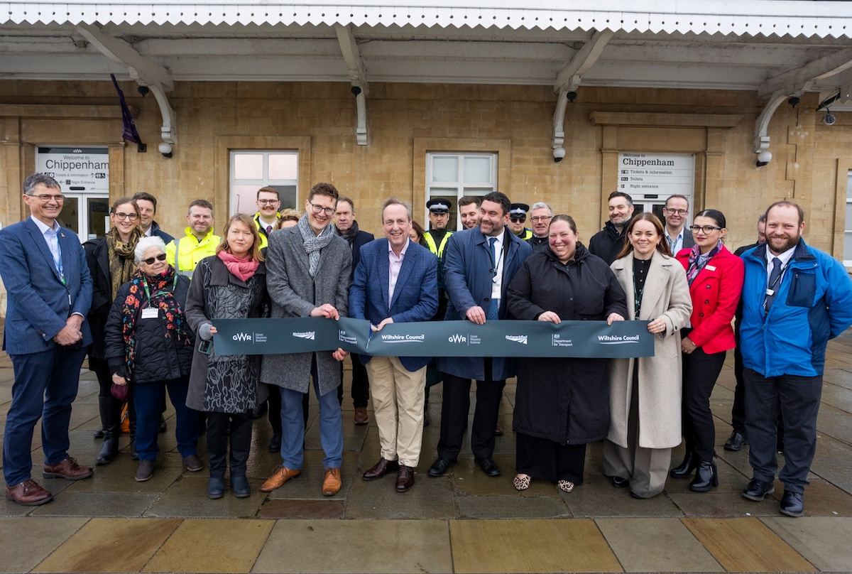 A major £2.3 million transformation of Chippenham station has been completed, delivering - says Network Rail - significant improvements for passengers, cyclists, and the local community.