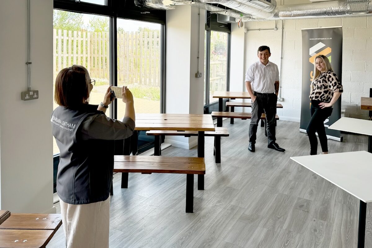 Wiltshire-based professional photographer Barbara Leatham is collaborating with local veterans' charity Entrain Space to photograph former military personnel.