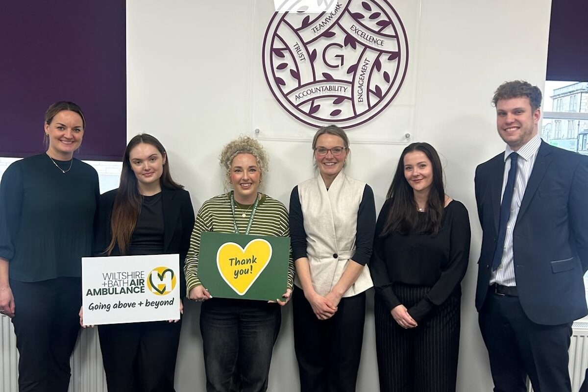 Wiltshire law firm Goughs has named Wiltshire & Bath Air Ambulance as its charity of the year.