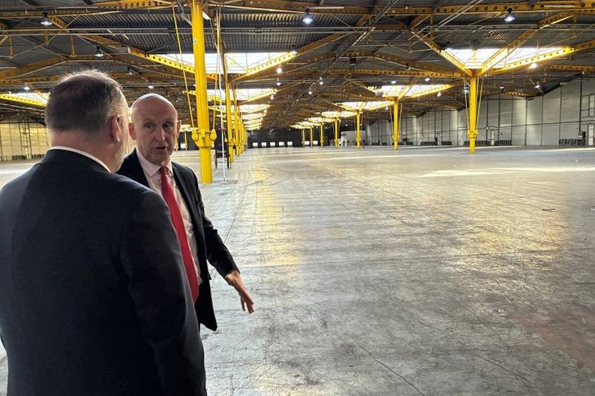 A town's behind-the-scenes work to establishing itself as a major defence tech hub has seen it nominated for a national award.