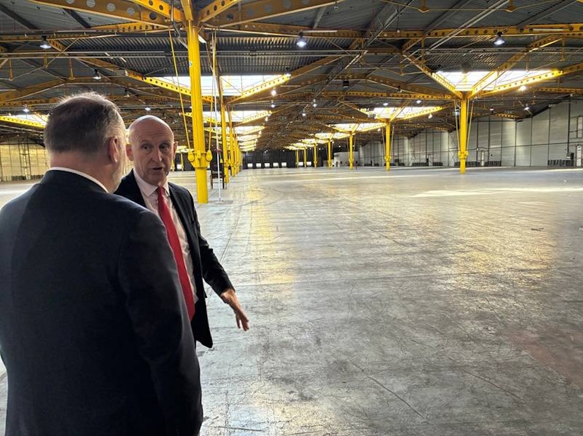 A town's behind-the-scenes work to establishing itself as a major defence tech hub has seen it nominated for a national award.