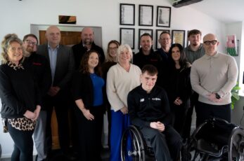 Teenage Paralympic hopeful Toby Richardson, whose cancer left him needing a wheelchair, has been given a boost from Wiltshire disability aid manufacturer Urathon.