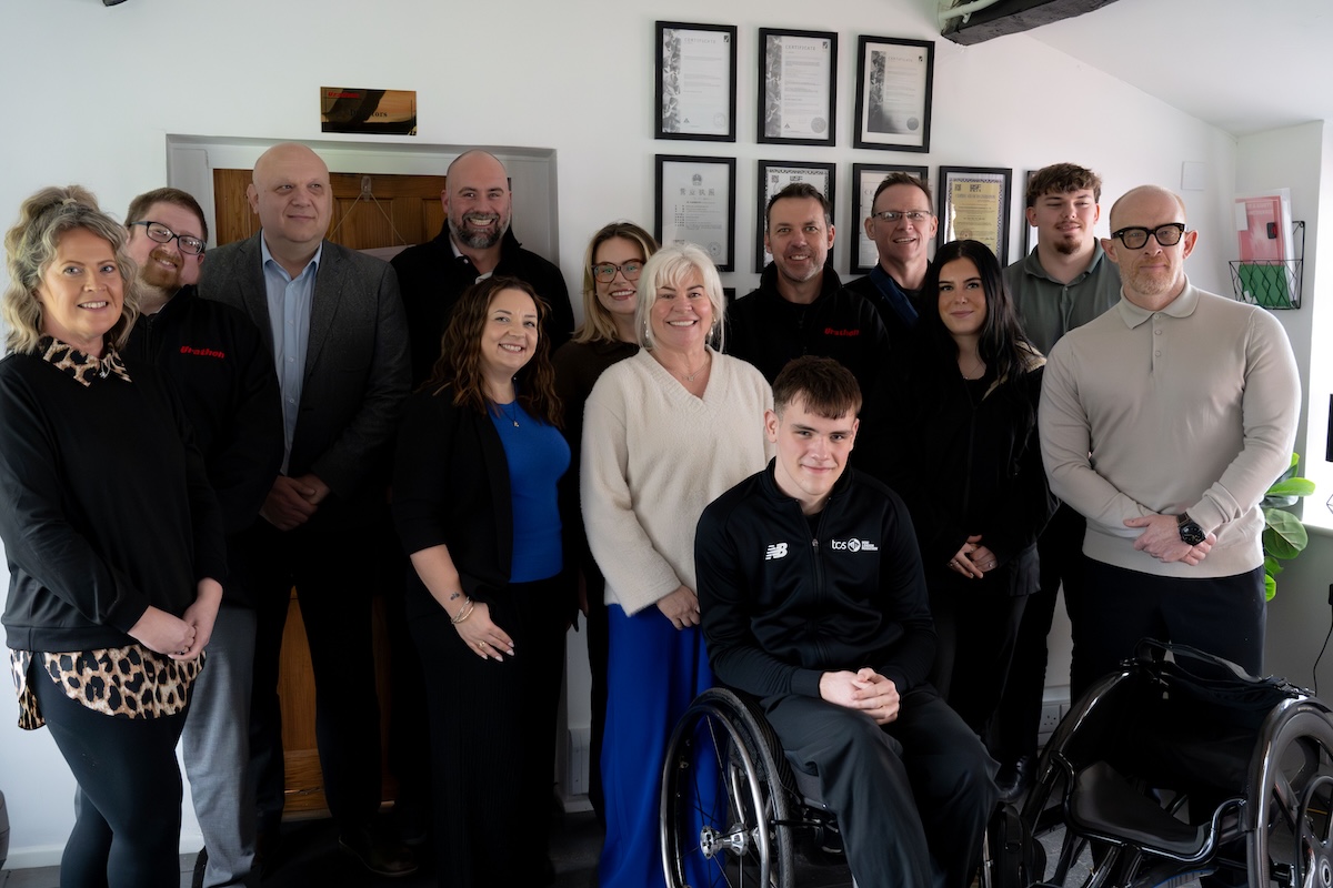 Teenage Paralympic hopeful Toby Richardson, whose cancer left him needing a wheelchair, has been given a boost from Wiltshire disability aid manufacturer Urathon.