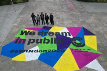 Residents of Swindon are being invited to Dream in Public as the town's City of Culture campaign progresses.