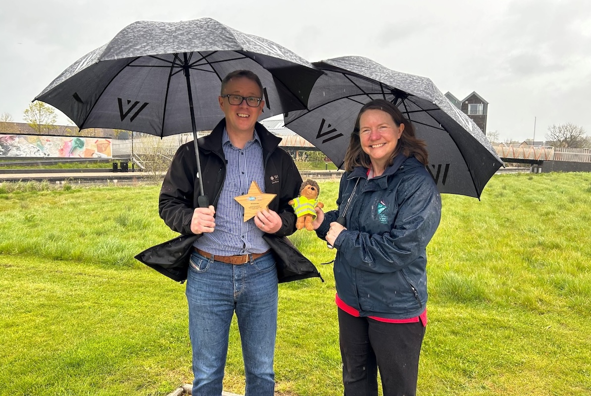 The approach to sustainable transport at Swindon community Wichelstowe is amongst the best in the UK, according to a national travel body.