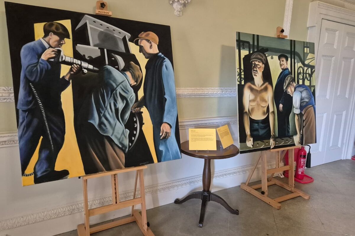 Swindon's Lydiard House Museum is hosting a special exhibition and programme of creative activities celebrating the life and work of acclaimed town artist Ken White, who died last year.