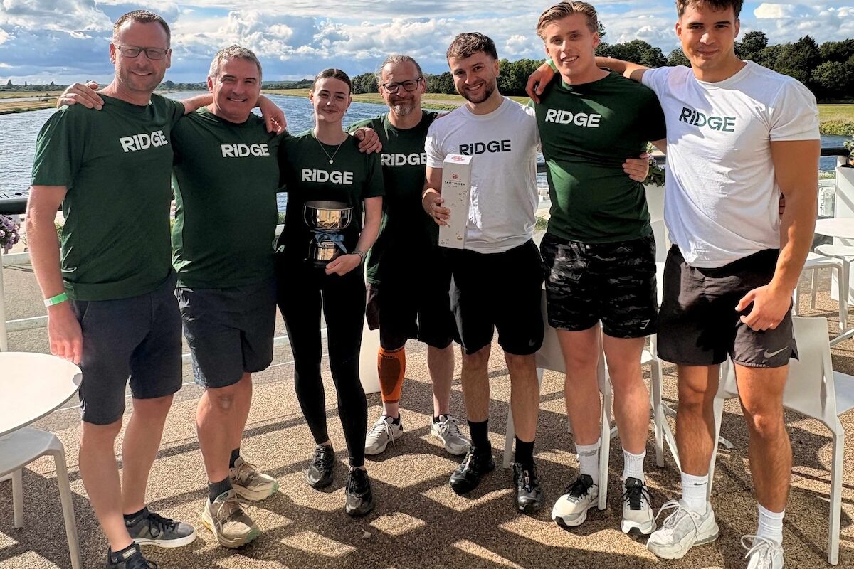 Berkshire-based Real Estate Consultancy Ridge emerged victorious for the second consecutive year in the Jansons Rowing Cup - which has raised more than £15,000 for Myocarditis UK.