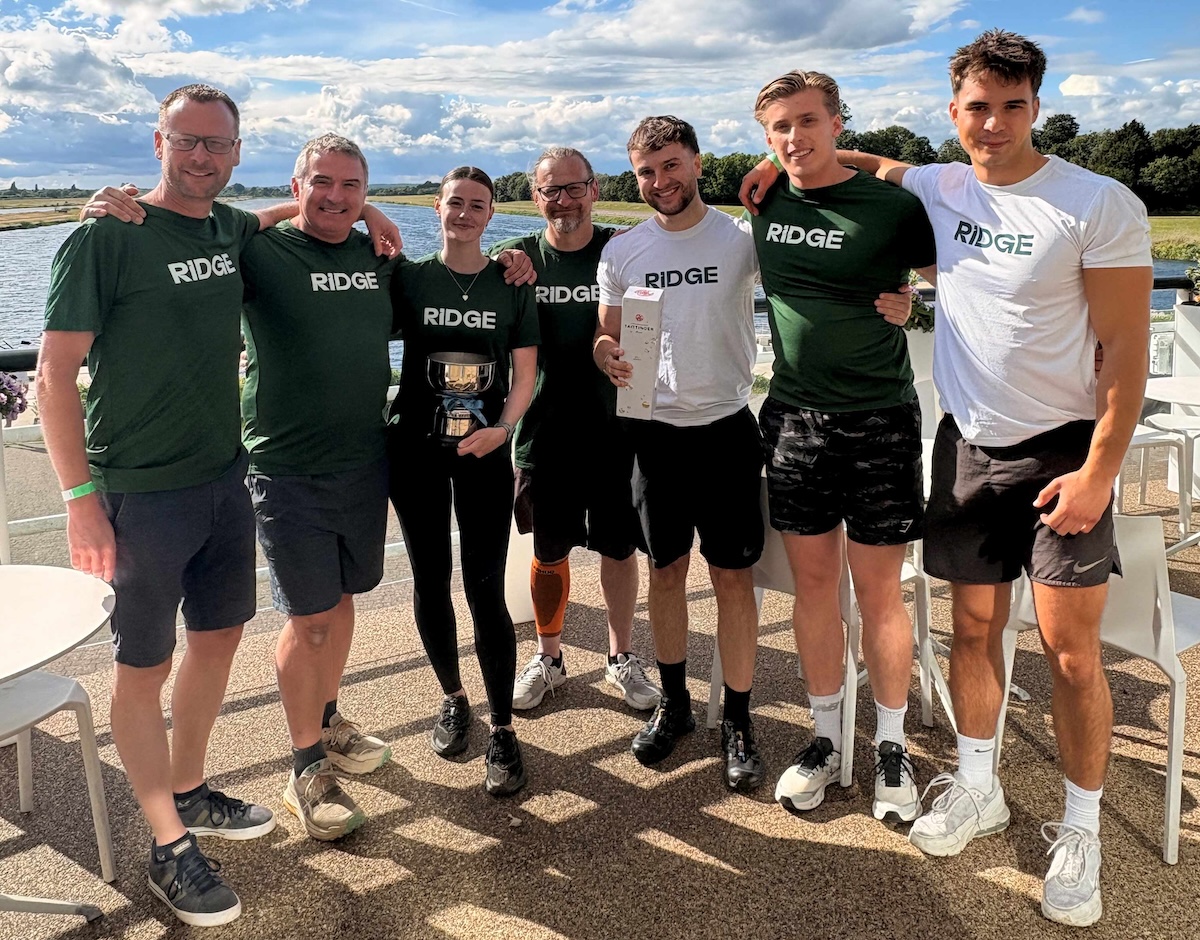 Berkshire-based Real Estate Consultancy Ridge emerged victorious for the second consecutive year in the Jansons Rowing Cup - which has raised more than £15,000 for Myocarditis UK.