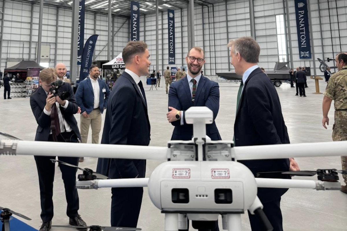 Swindon's reputation as a hub for drone technology was further strengthened on Friday with a government announcement that the MoD was opening a new test facility in the town.