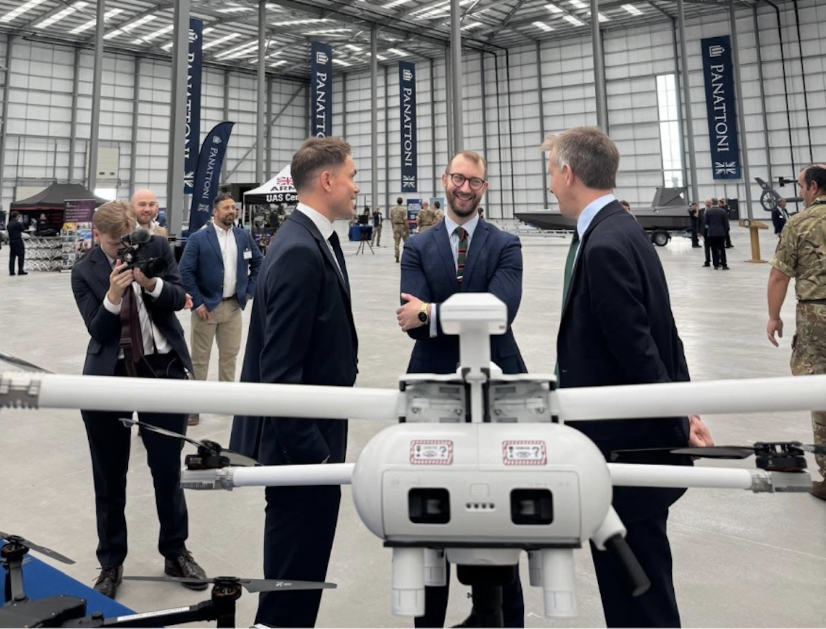 Swindon's reputation as a hub for drone technology was further strengthened on Friday with a government announcement that the MoD was opening a new test facility in the town.
