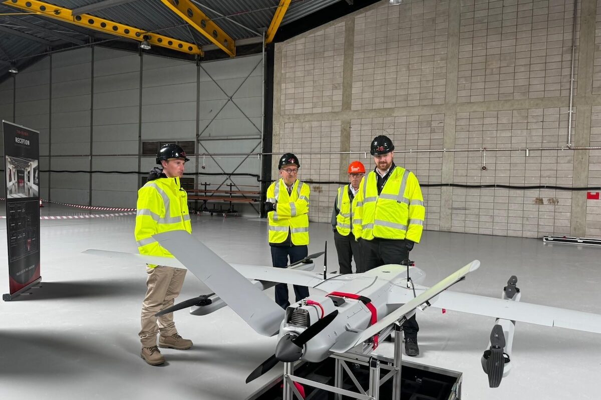 One of Swindon's new drone factories will be up and running by September, the leader of Swindon Borough Council has been told.