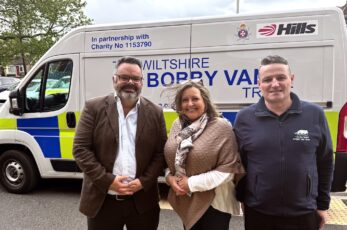 A brand new Wiltshire Bobby Van will be working across the county to keep older and vulnerable people safe in their homes thanks to The Hills Group.